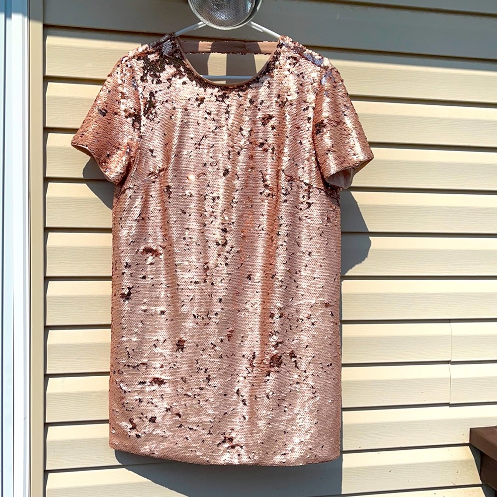 Forever 21 sequin shift dress